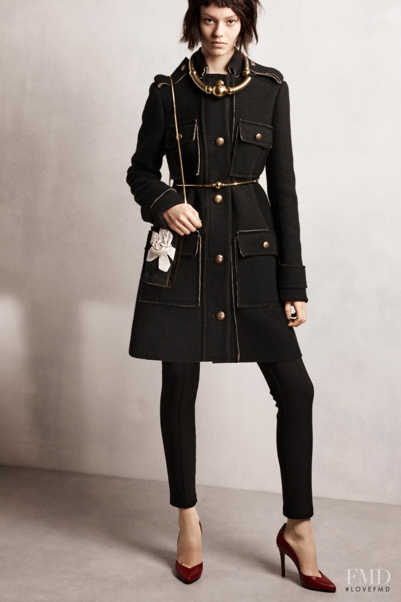 Ondria Hardin featured in  the Lanvin fashion show for Pre-Fall 2014