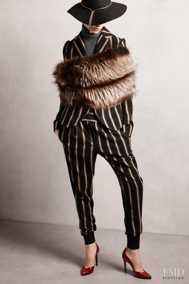 Ondria Hardin featured in  the Lanvin fashion show for Pre-Fall 2014