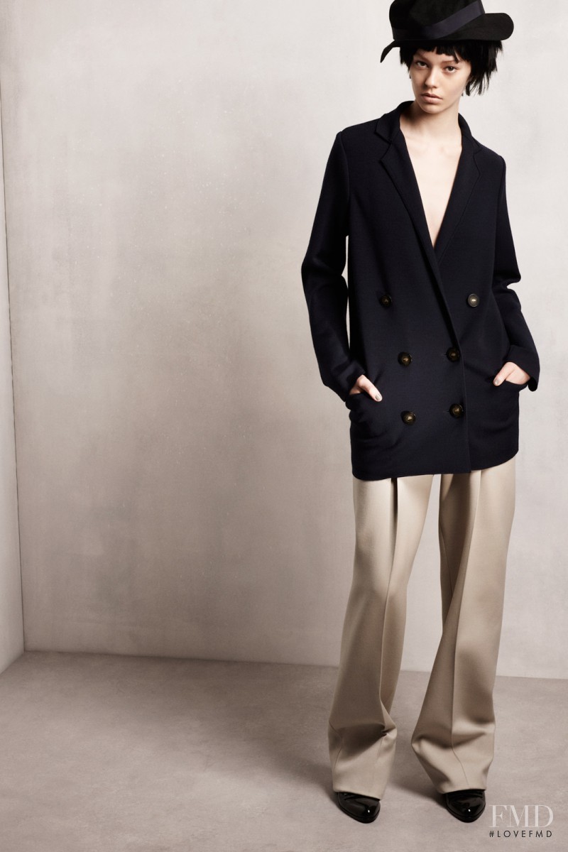 Ondria Hardin featured in  the Lanvin fashion show for Pre-Fall 2014