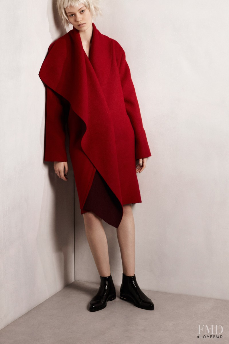 Ondria Hardin featured in  the Lanvin fashion show for Pre-Fall 2014