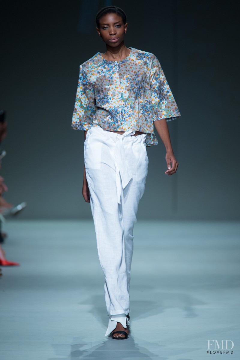 Amanda Laird Cherry fashion show for Spring/Summer 2015