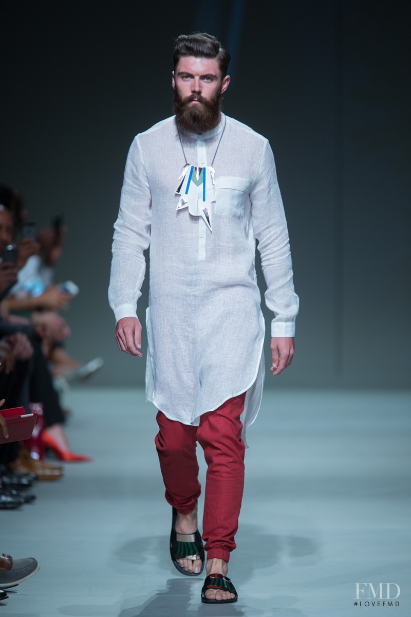 Amanda Laird Cherry fashion show for Spring/Summer 2015