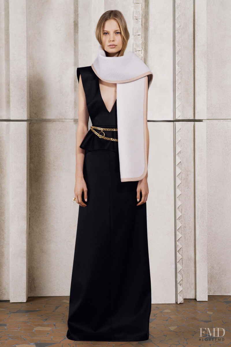 Elisabeth Erm featured in  the Chloe fashion show for Pre-Fall 2014