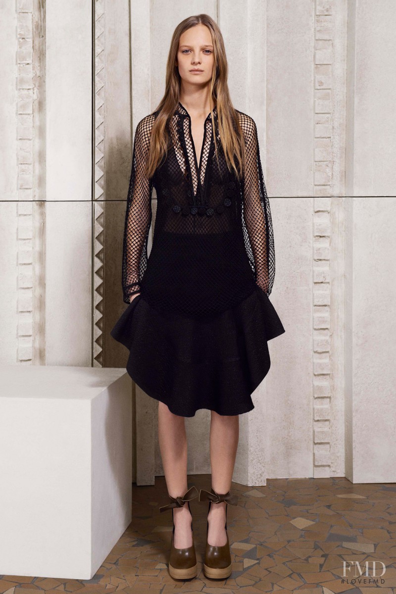 Ine Neefs featured in  the Chloe fashion show for Pre-Fall 2014
