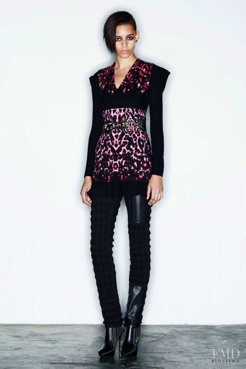 Binx Walton featured in  the McQ Alexander McQueen fashion show for Pre-Fall 2014