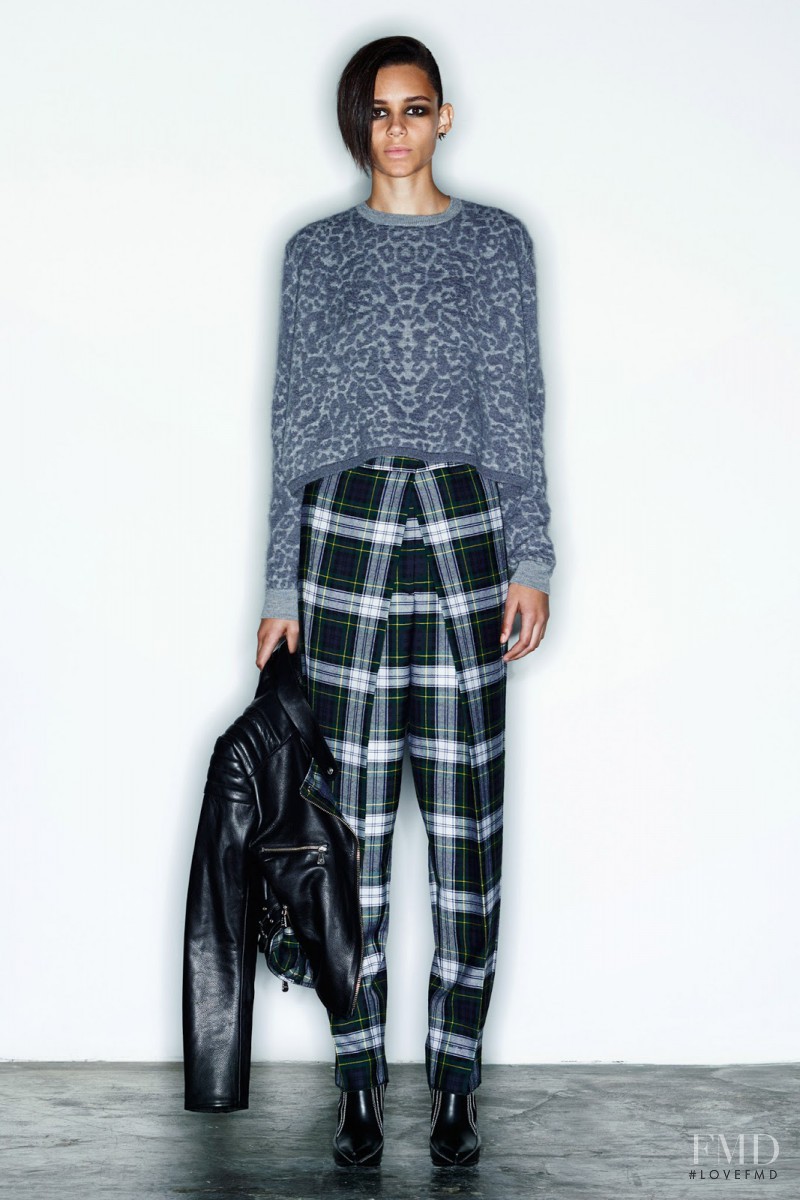 Binx Walton featured in  the McQ Alexander McQueen fashion show for Pre-Fall 2014