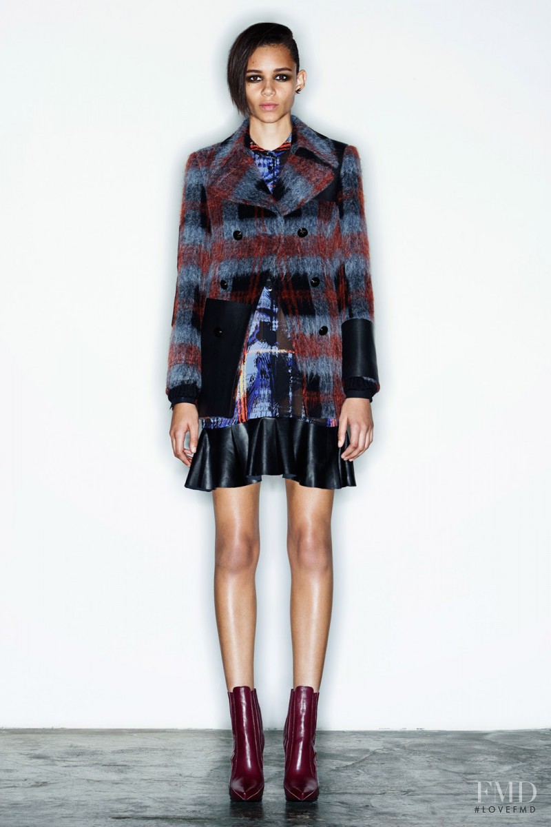 Binx Walton featured in  the McQ Alexander McQueen fashion show for Pre-Fall 2014