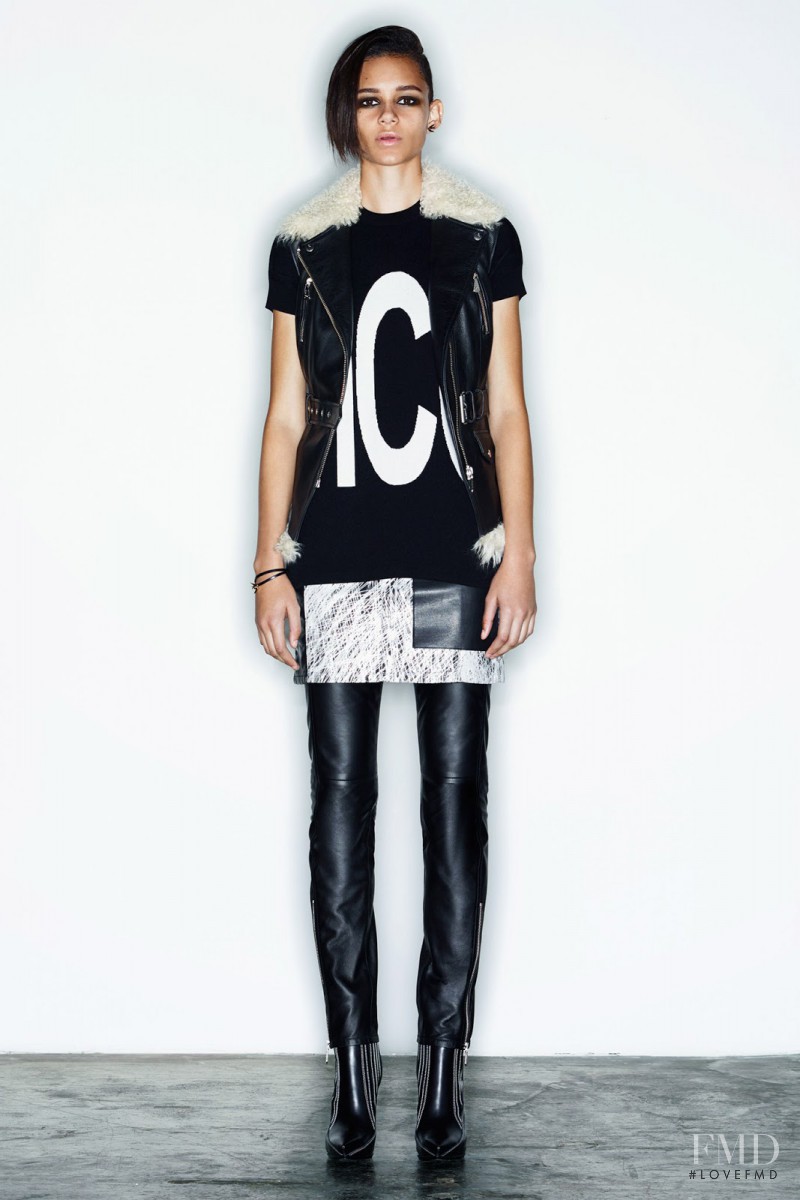 Binx Walton featured in  the McQ Alexander McQueen fashion show for Pre-Fall 2014