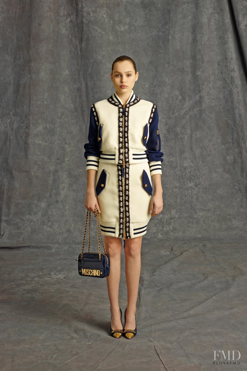 Moschino fashion show for Pre-Fall 2014