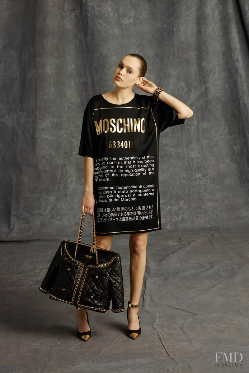 Moschino fashion show for Pre-Fall 2014