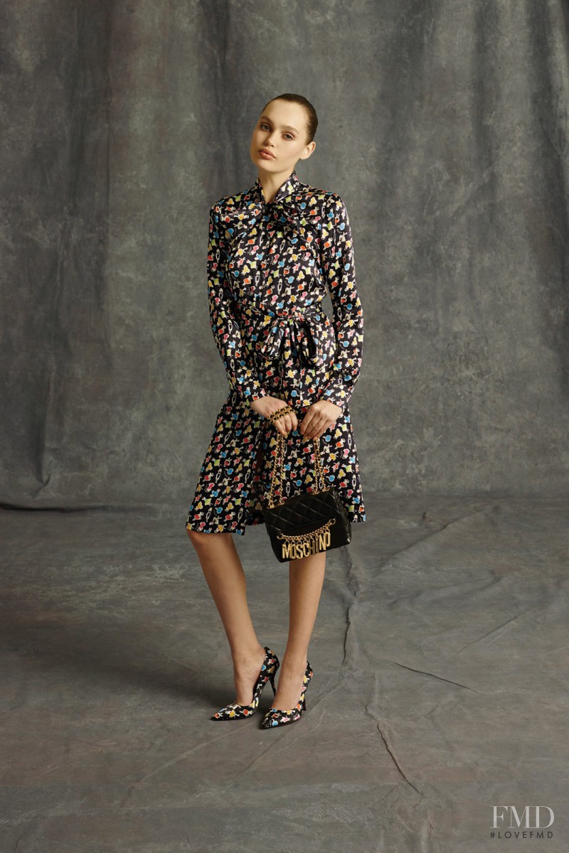 Moschino fashion show for Pre-Fall 2014