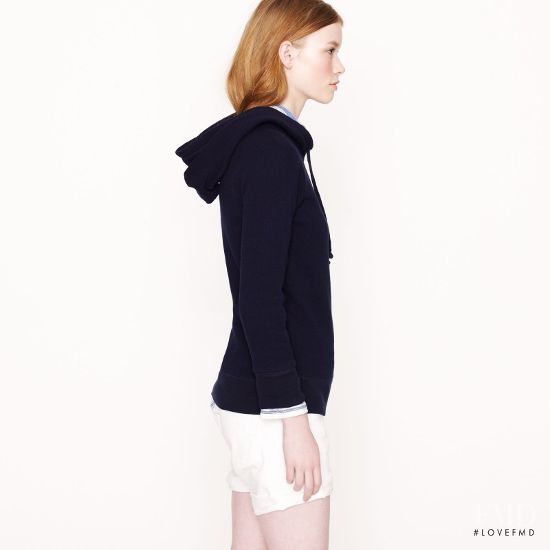 Julia Hafstrom featured in  the J.Crew catalogue for Autumn/Winter 2012