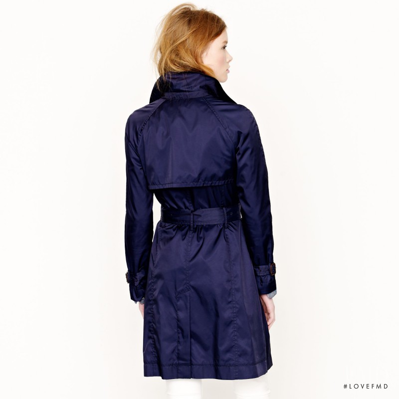 Julia Hafstrom featured in  the J.Crew catalogue for Autumn/Winter 2012