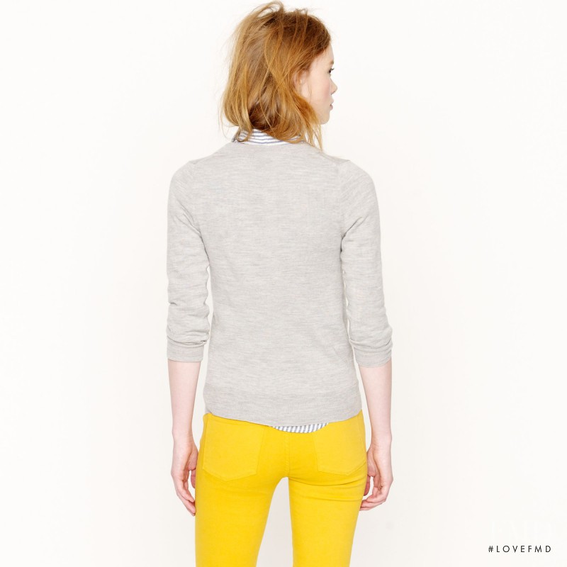 Julia Hafstrom featured in  the J.Crew catalogue for Autumn/Winter 2012