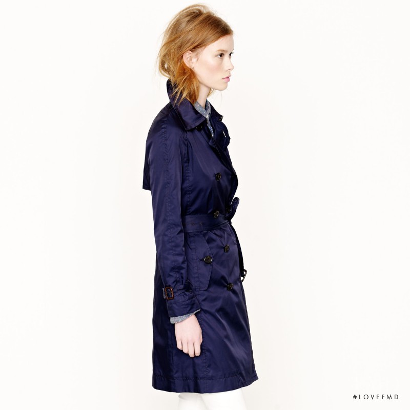 Julia Hafstrom featured in  the J.Crew catalogue for Autumn/Winter 2012