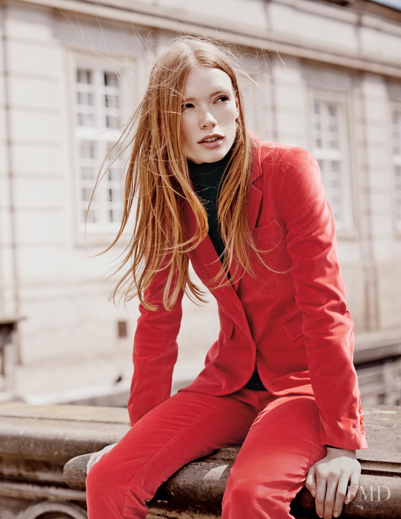 Julia Hafstrom featured in  the Boden catalogue for Winter 2015