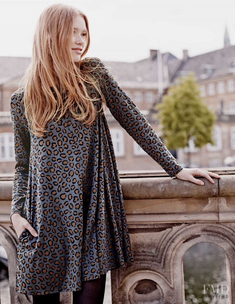 Julia Hafstrom featured in  the Boden catalogue for Winter 2015