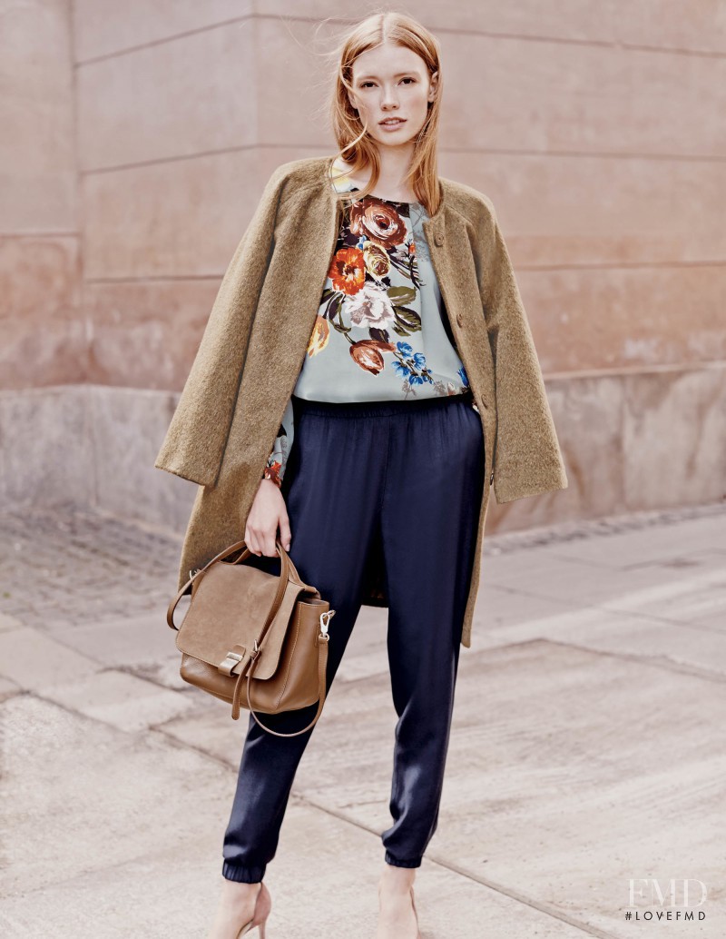 Julia Hafstrom featured in  the Boden catalogue for Winter 2015