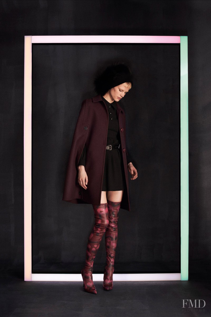 Saskia de Brauw featured in  the Louis Vuitton fashion show for Pre-Fall 2014