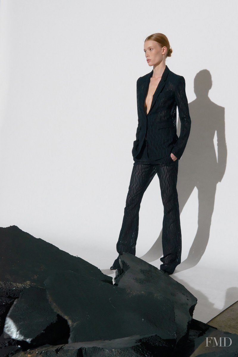 Julia Hafstrom featured in  the Gabriela Hearst lookbook for Spring/Summer 2016