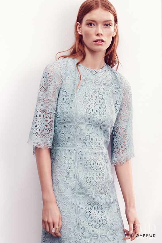 Julia Hafstrom featured in  the H&M lookbook for Spring/Summer 2015