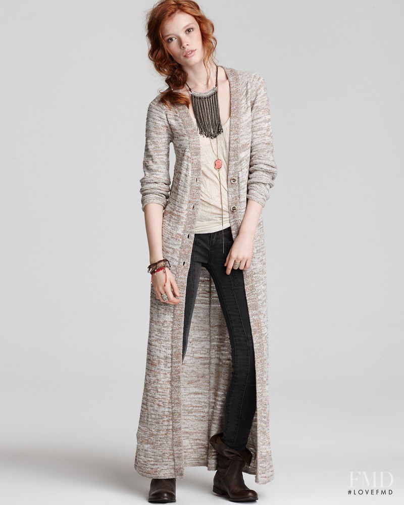 Julia Hafstrom featured in  the Bloomingdales catalogue for Autumn/Winter 2011