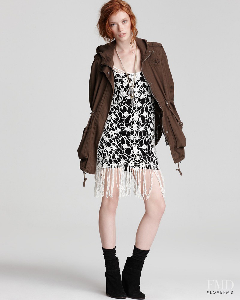 Julia Hafstrom featured in  the Bloomingdales catalogue for Autumn/Winter 2011