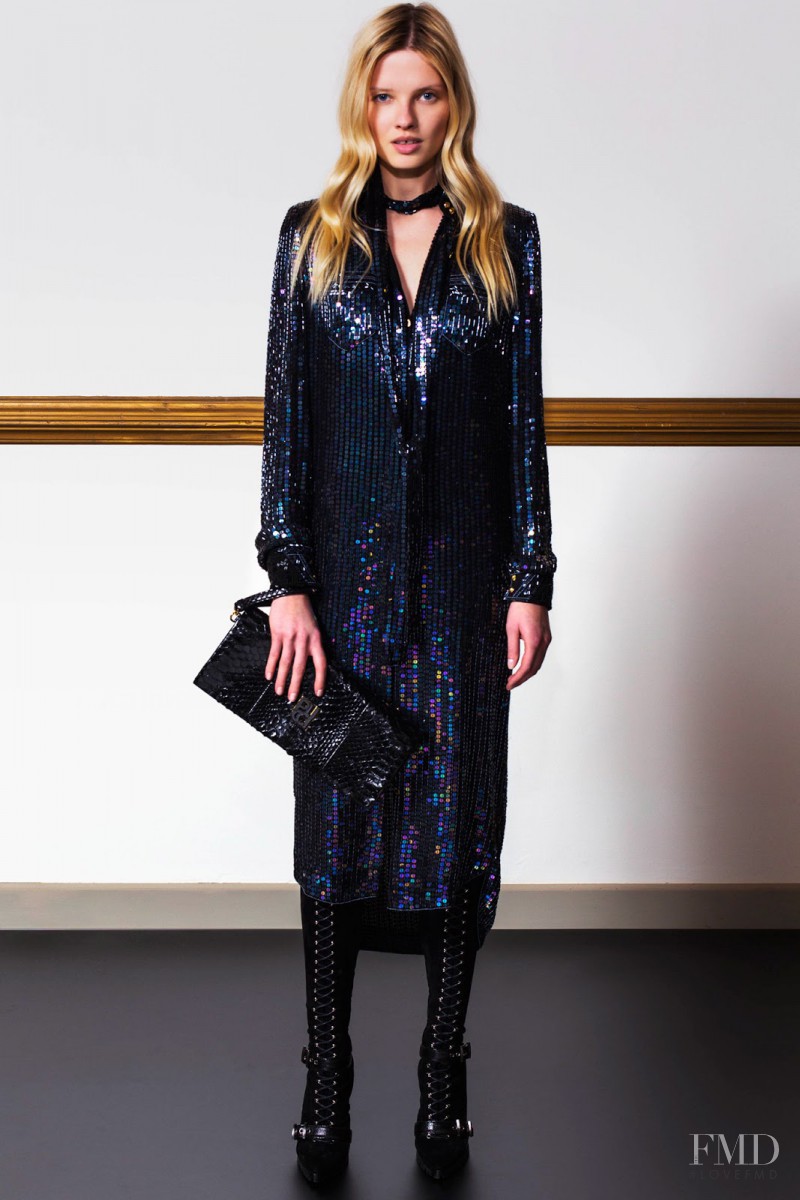 Natalia Siodmiak featured in  the Pucci fashion show for Pre-Fall 2014