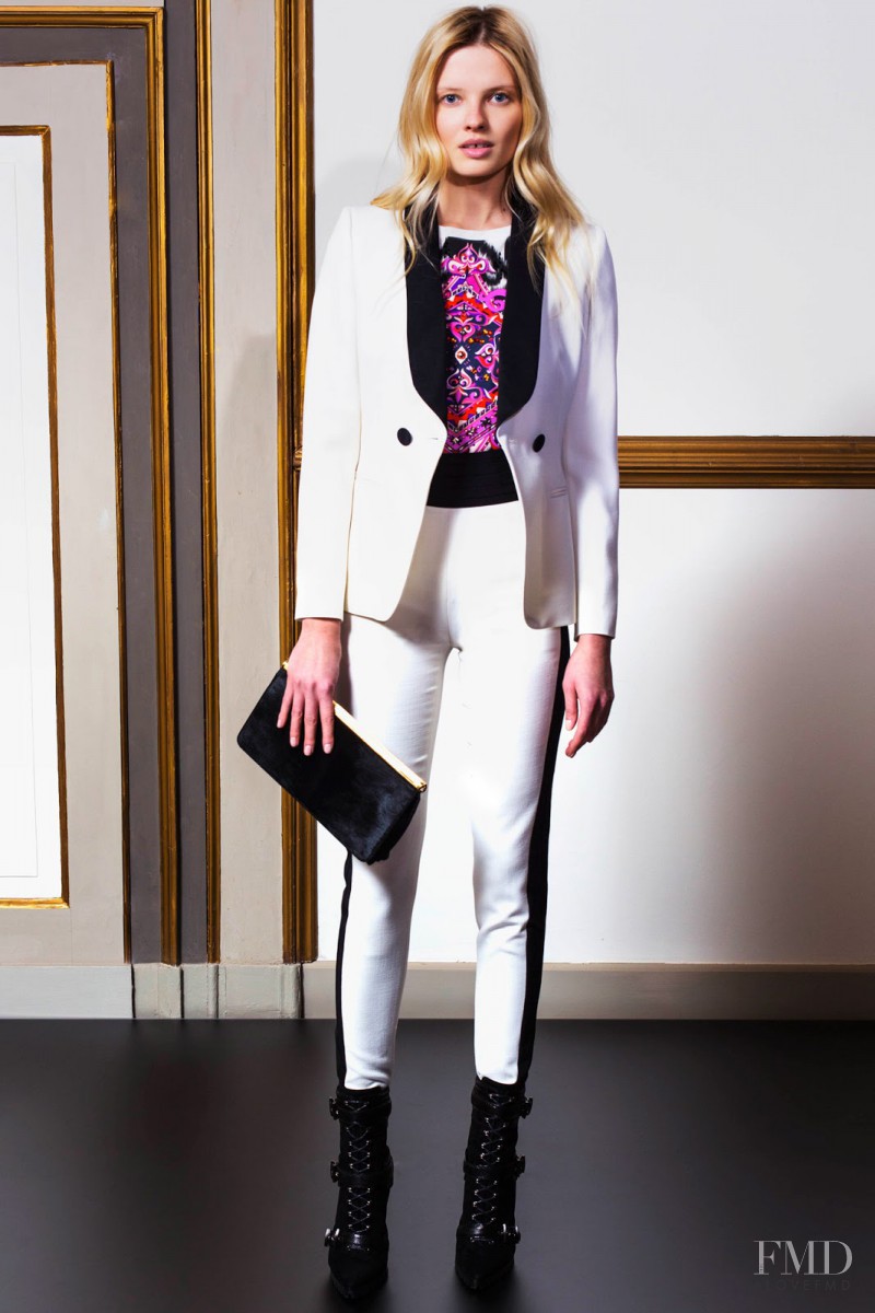 Natalia Siodmiak featured in  the Pucci fashion show for Pre-Fall 2014