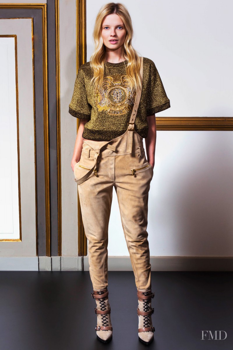 Natalia Siodmiak featured in  the Pucci fashion show for Pre-Fall 2014