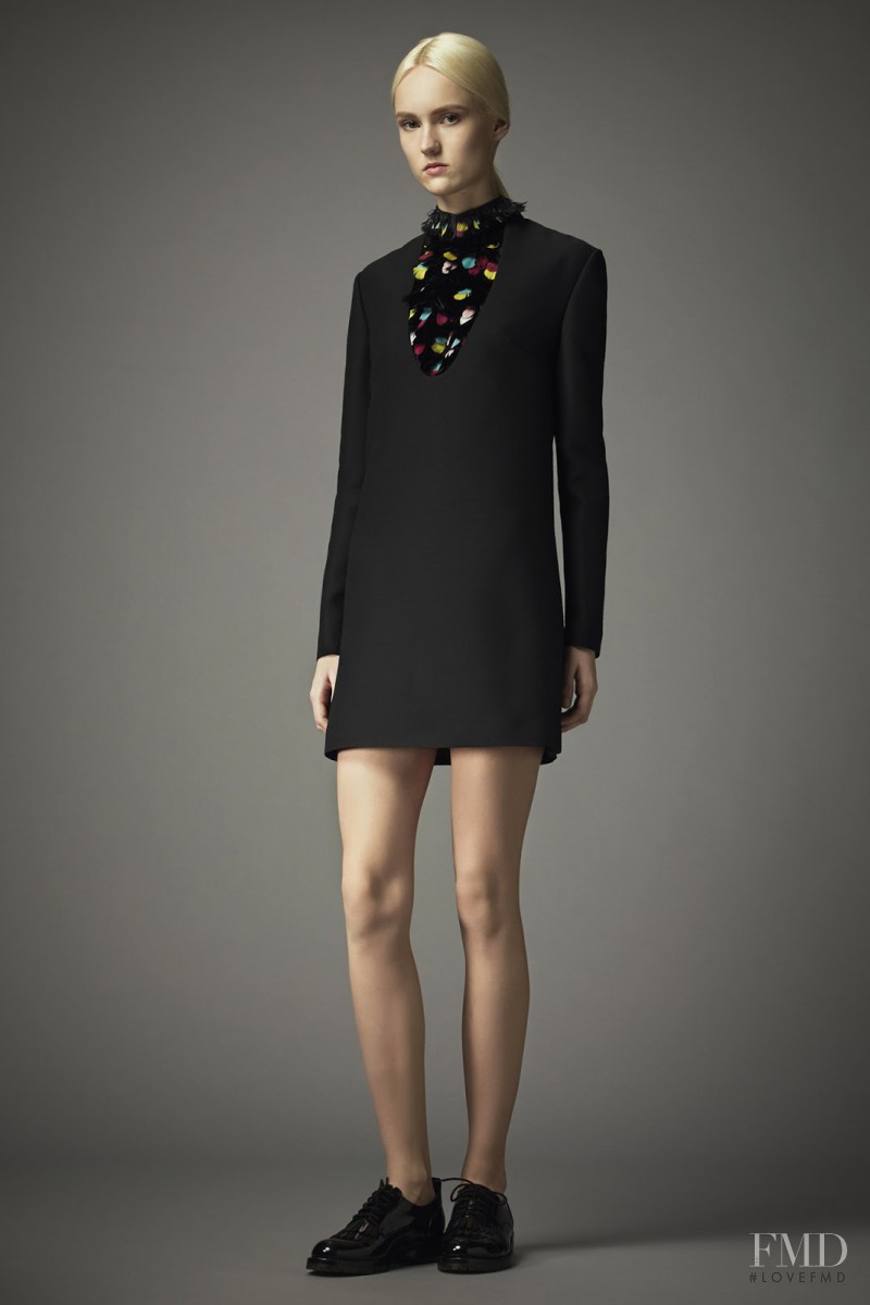 Harleth Kuusik featured in  the Valentino fashion show for Pre-Fall 2014