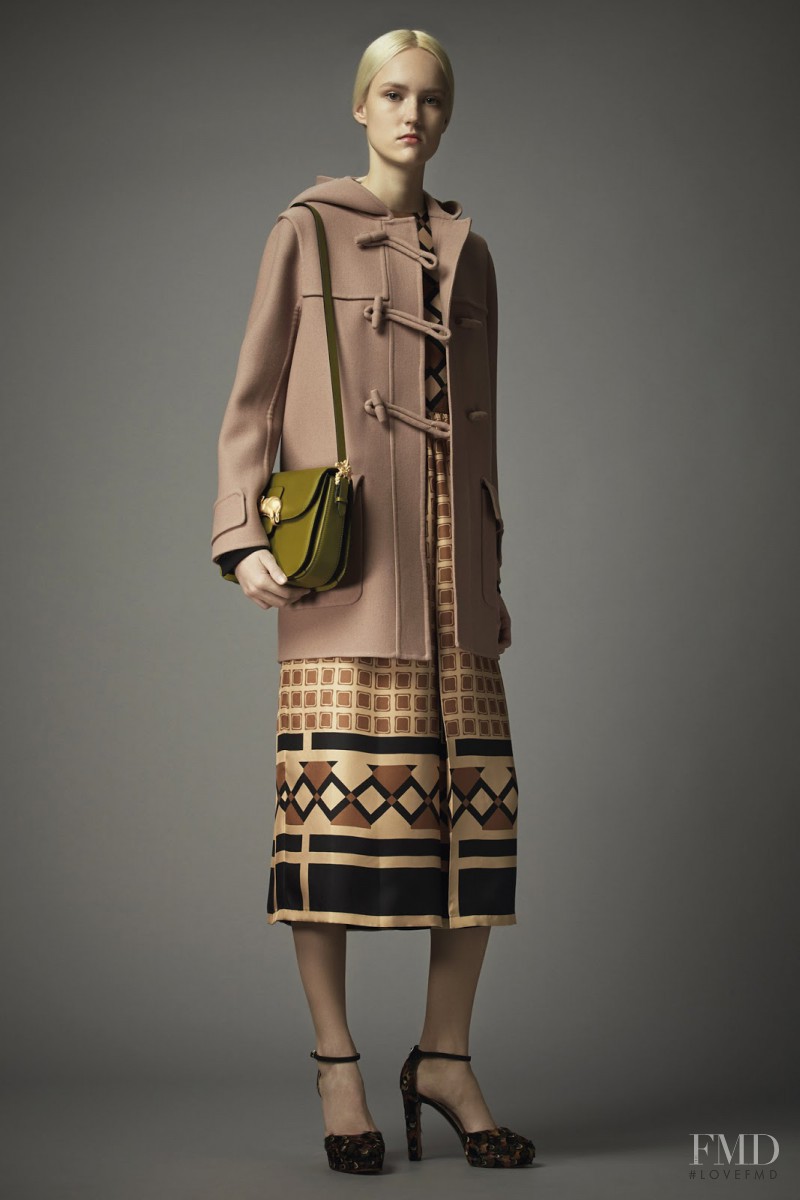 Harleth Kuusik featured in  the Valentino fashion show for Pre-Fall 2014