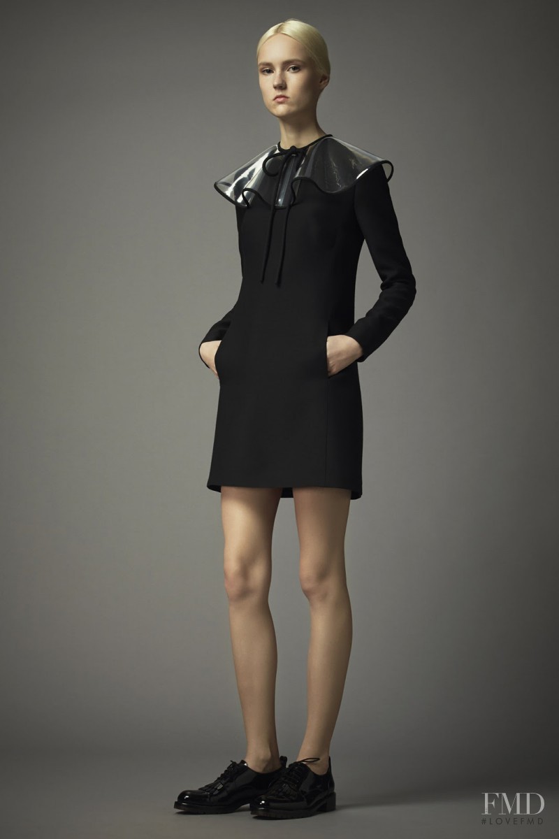 Harleth Kuusik featured in  the Valentino fashion show for Pre-Fall 2014