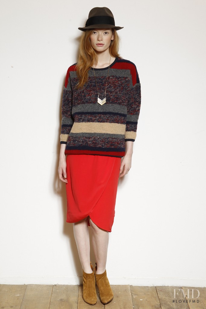 Julia Hafstrom featured in  the Madewell lookbook for Fall 2012