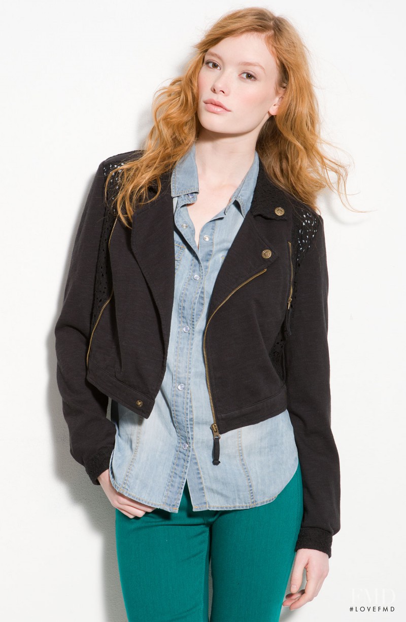 Julia Hafstrom featured in  the Nordstrom catalogue for Spring/Summer 2012