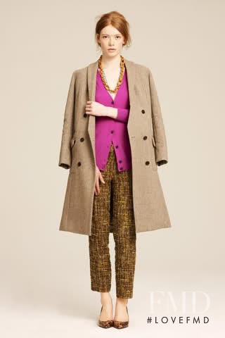 Julia Hafstrom featured in  the J.Crew fashion show for Autumn/Winter 2011