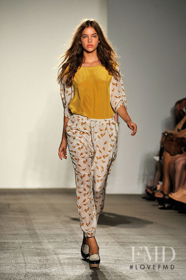 Barbara Palvin featured in  the Karen Walker fashion show for Spring/Summer 2011