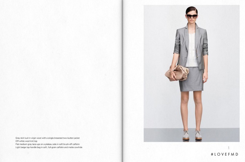 Ava Smith featured in  the HUGO lookbook for Spring/Summer 2014