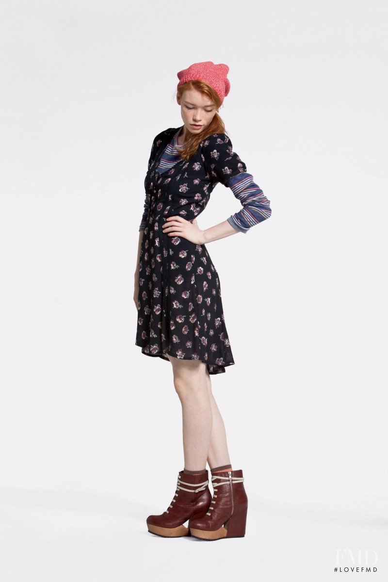 Julia Hafstrom featured in  the Urban Outfitters catalogue for Autumn/Winter 2011