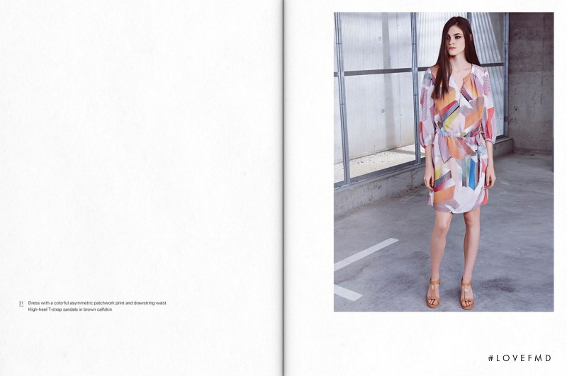 Kremi Otashliyska featured in  the Boss by Hugo Boss lookbook for Spring/Summer 2014