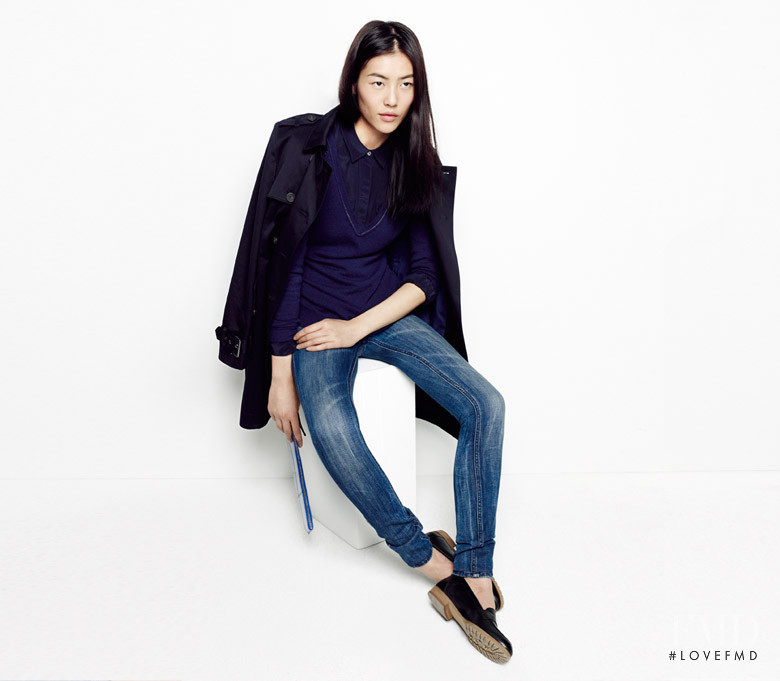 Liu Wen featured in  the Madewell catalogue for Autumn/Winter 2011