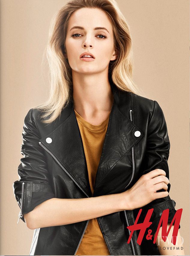 Daria Strokous featured in  the H&M lookbook for Spring/Summer 2013