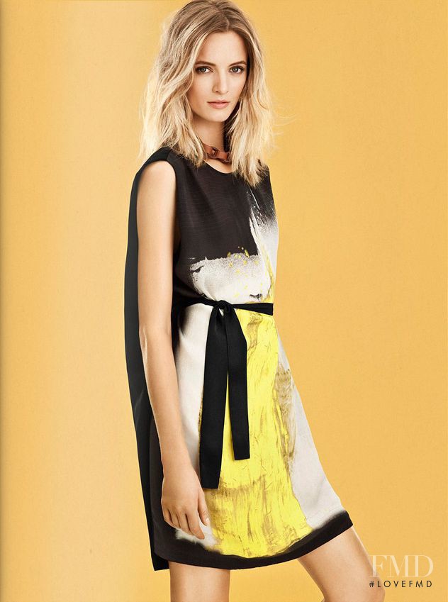 Daria Strokous featured in  the H&M lookbook for Spring/Summer 2013