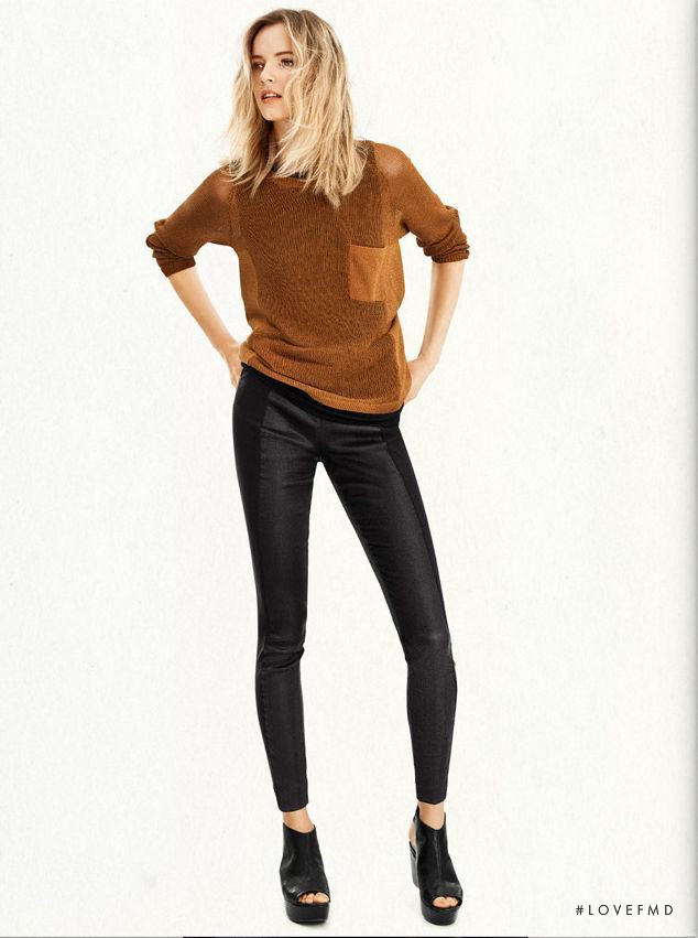 Daria Strokous featured in  the H&M lookbook for Spring/Summer 2013
