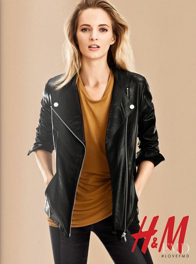 Daria Strokous featured in  the H&M lookbook for Spring/Summer 2013