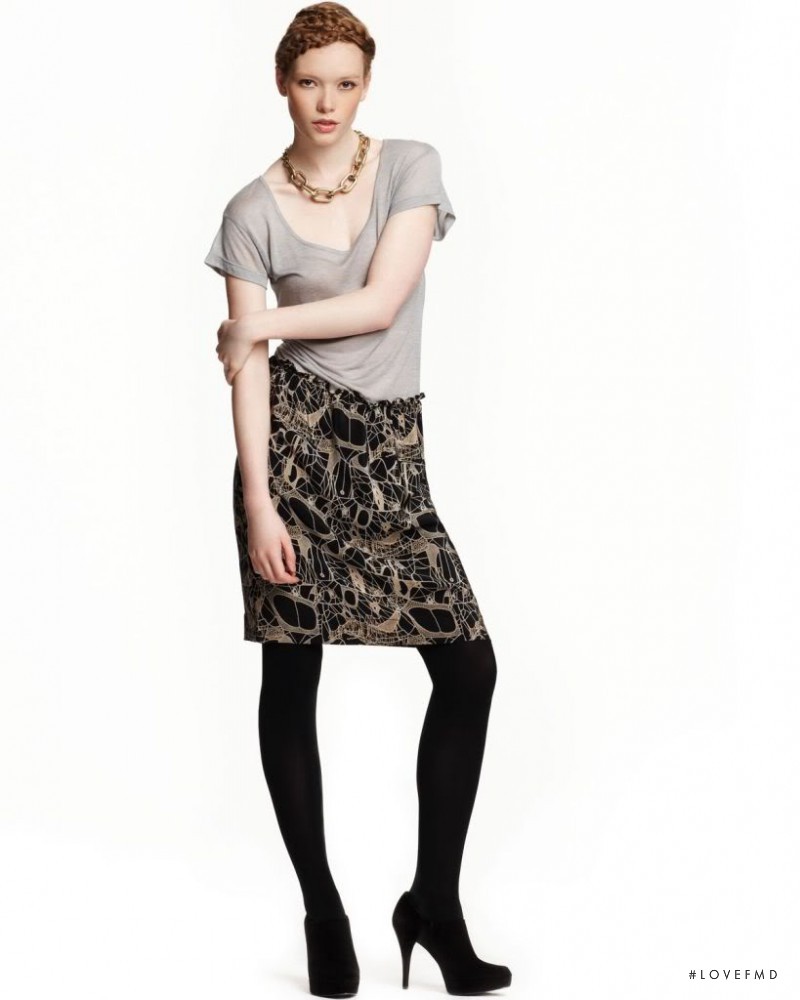 Julia Hafstrom featured in  the Bloomingdales catalogue for Autumn/Winter 2010