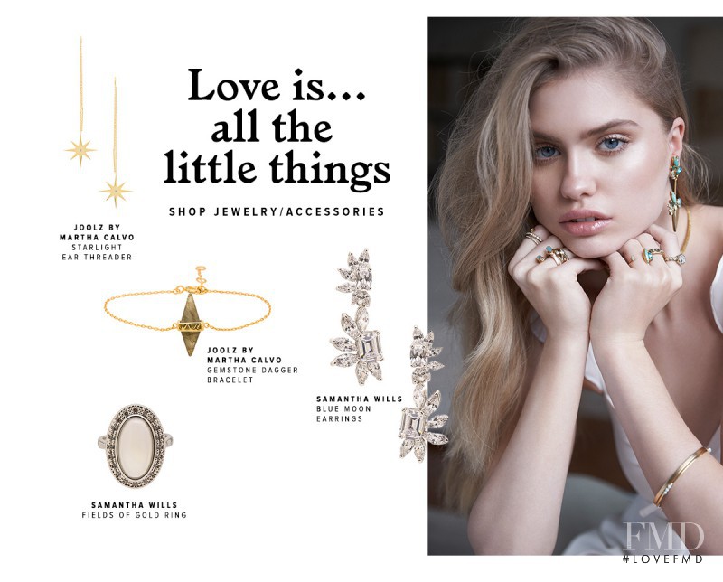 Alexandria Morgan featured in  the REVOLVE catalogue for Spring 2016