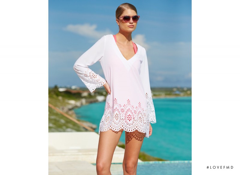 Alexandria Morgan featured in  the Macy\'s Swim & Beachwear catalogue for Spring/Summer 2015