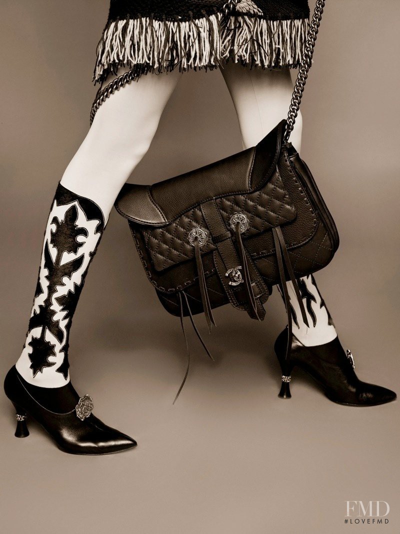 Ashleigh Good featured in  the Chanel lookbook for Pre-Fall 2014