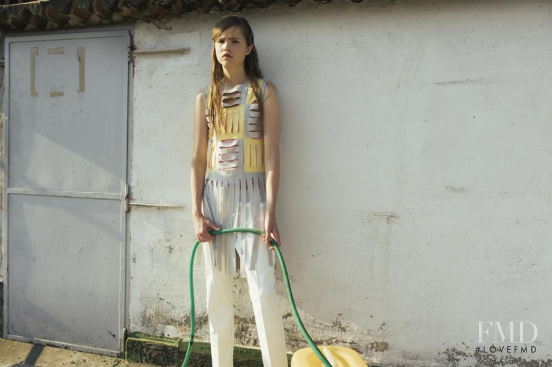 Charlotte Mingay featured in  the Project149 lookbook for Spring/Summer 2016